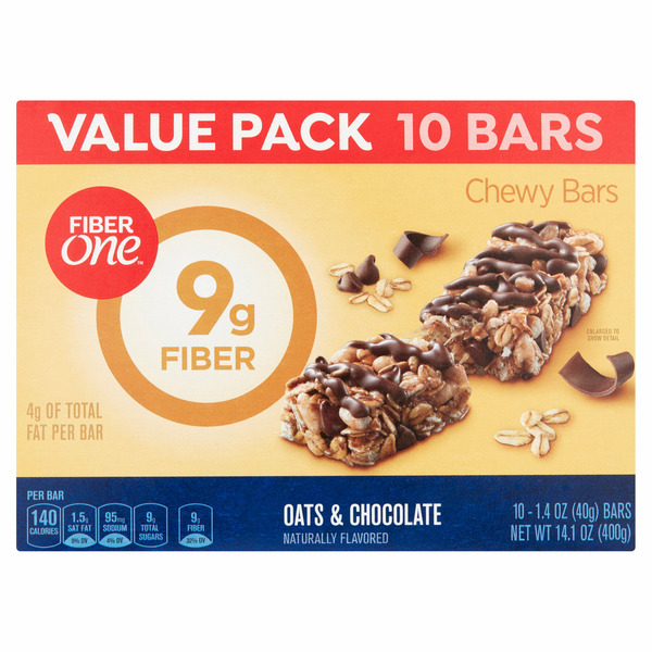Fiber One Chewy Bars Oats And Chocolate Fiber Snacks Roombox