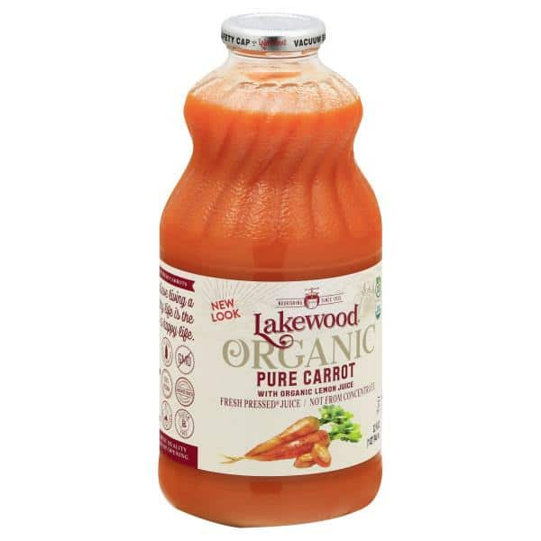 Lakewood Pressed Juice, Organic, Pure Carrot RoomBox