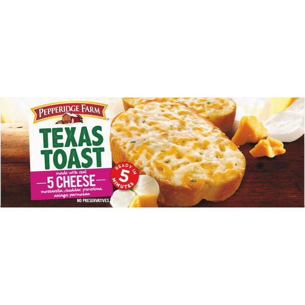 Pepperidge Farm Texas Toast Frozen 5 Cheese Bread Roombox 4957