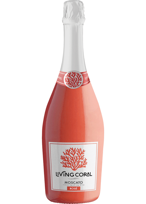 Living Coral Sparkling Moscato Rose