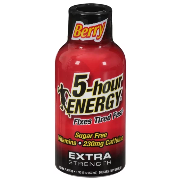 5-hour ENERGY Energy Shot, Extra Strength, Berry Flavor