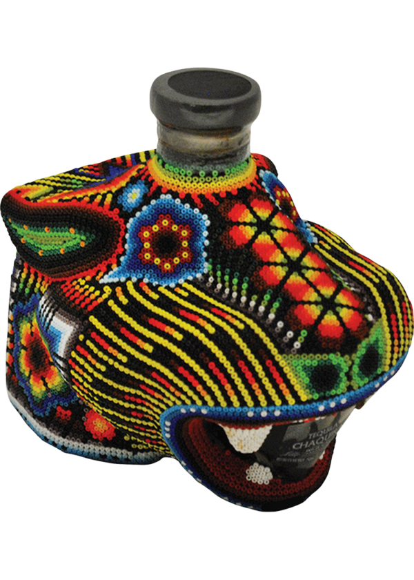 Chaquira Beaded Jaguar Extra Anejo Tequila