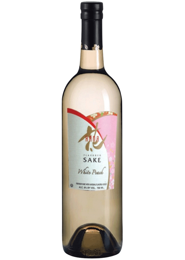 Hana White Peach Sake