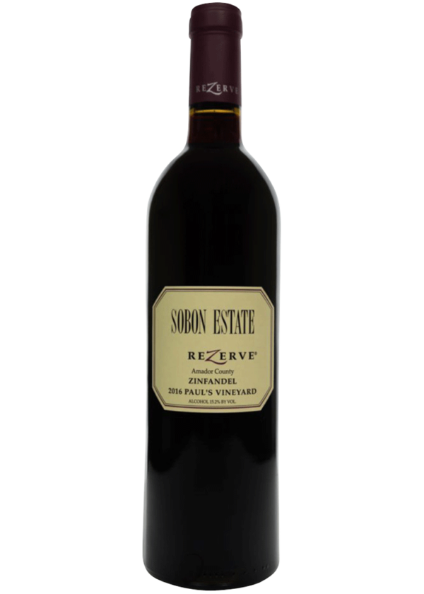 Sobon Estate Zinfandel Paul's Vineyard Reserve