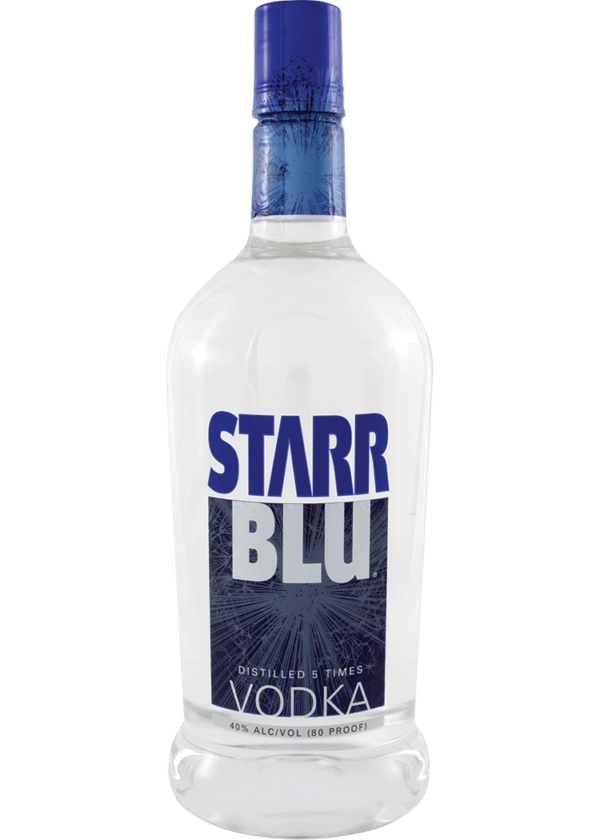 Starr Blu Vodka Plastic