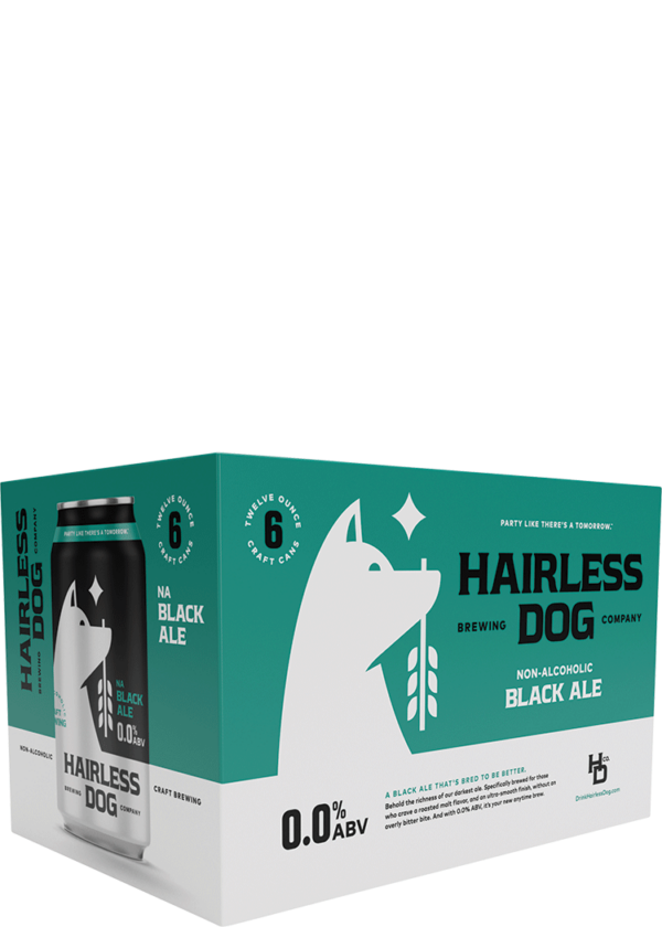 Hairless Dog 0.0 Non-Alcoholic Black Ale