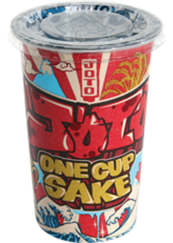 Joto Junmai One Cup Sake ""The Graffiti Cup""