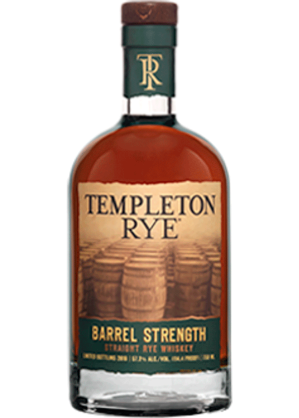 Templeton Barrel Strength Rye Whiskey