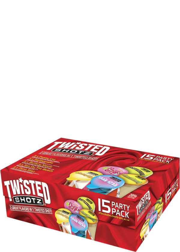 Twisted Shotz Red Party Pack