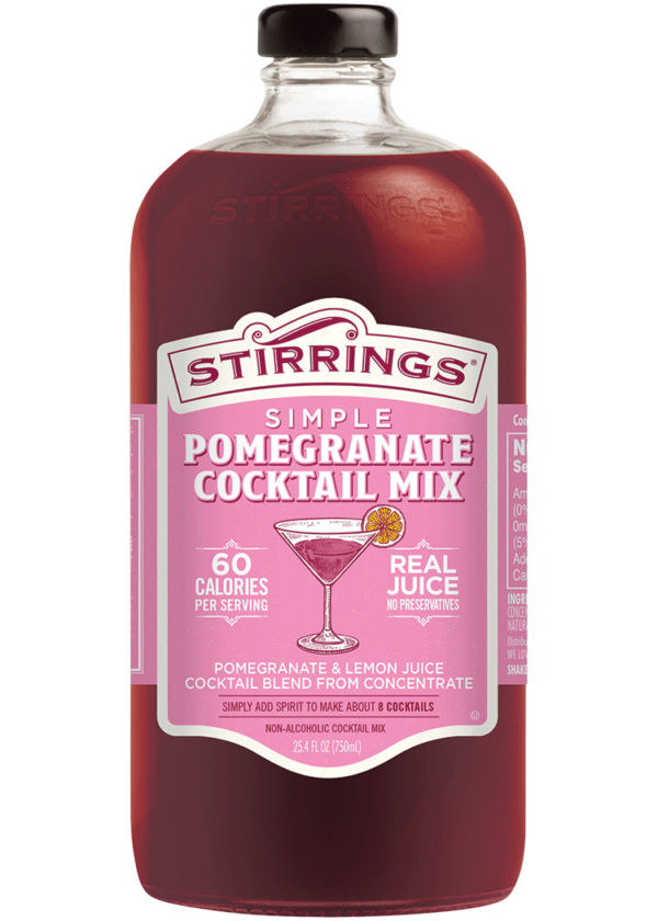 Stirrings Pomegranate Mixers