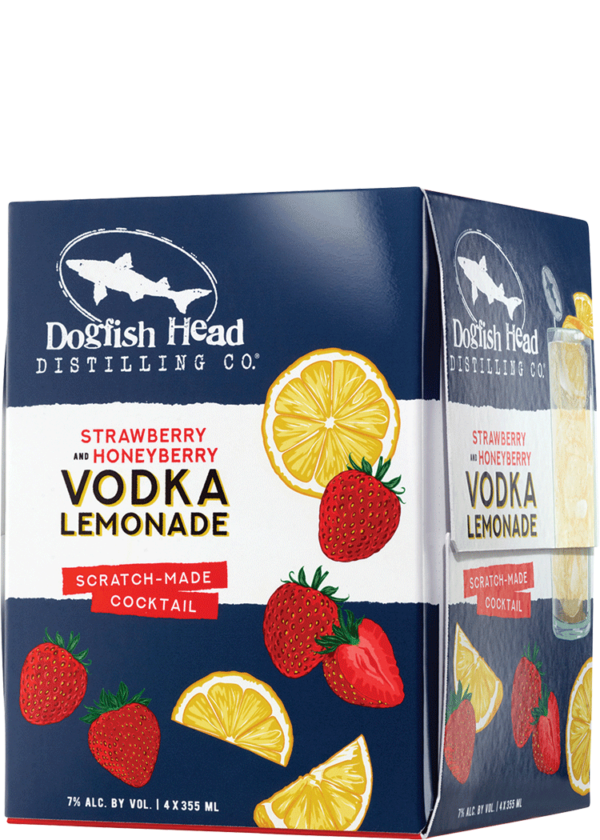 Dogfish Head Strawberry Honey Berry Vodka Lemonade