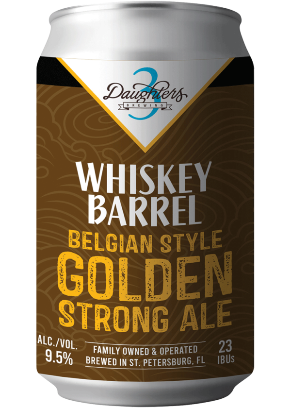 3 Daughters Whiskey Barrel Belgian Style Golden Strong Ale