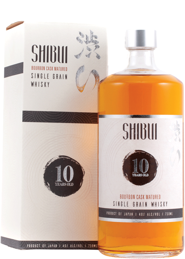 Shibui Single Grain 10 Year Bourbon Barrel Japanese Whisky