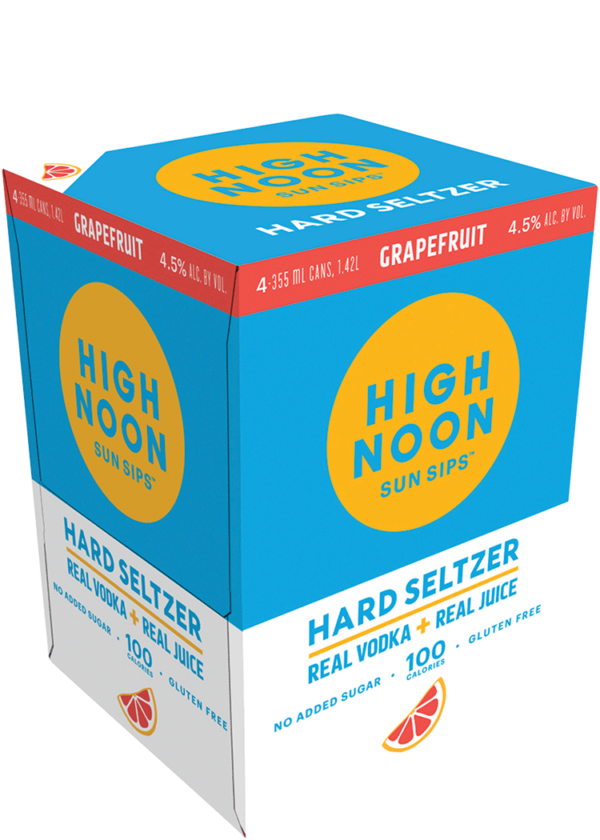 High Noon Hard Seltzer Vodka Grapefruit