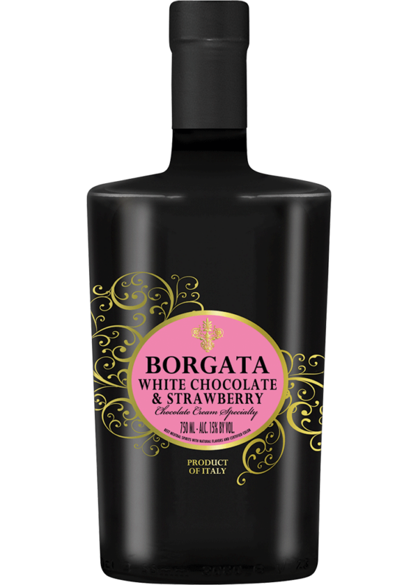 Borgata White Chocolate & Strawberry Liqueur