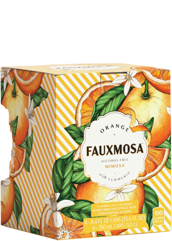 Fauxmosa Orange with Turmeric Non-Alcoholic Mimosa