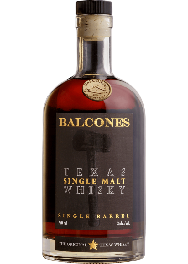 Balcones Single Malt Whiskey Wine Finish Cask Strength Barrel Select