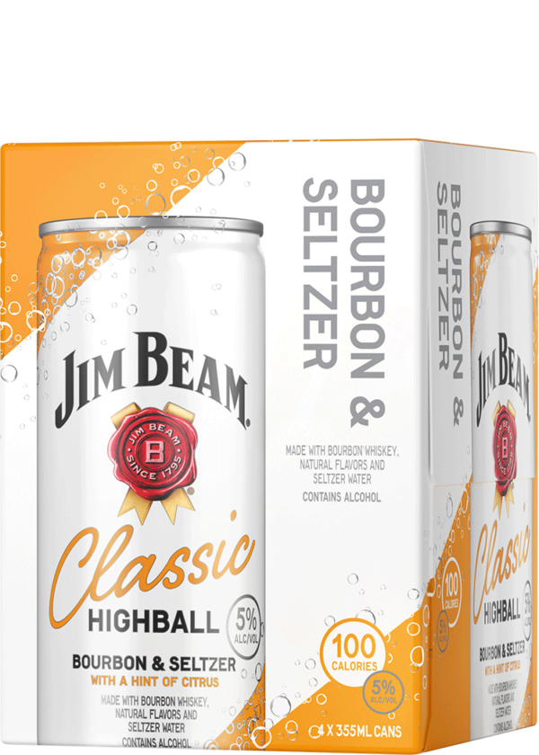 Jim Beam Classic Highball Bourbon Seltzer