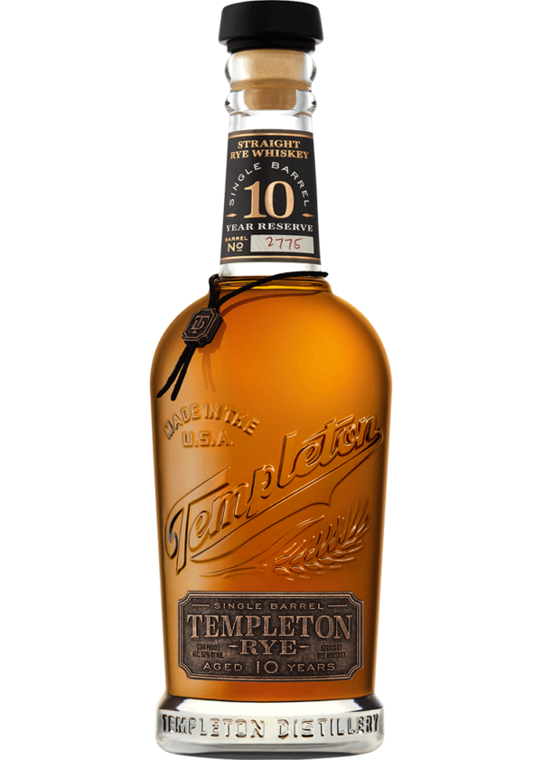 Templeton Rye Whiskey 10 Year