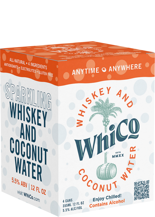 WhiCo Sparkling Whiskey & Coconut