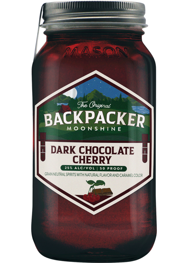 The Original Backpacker Dark Chocolate Cherry Moonshine