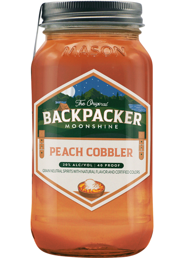 The Original Backpacker Peach Cobbler Moonshine