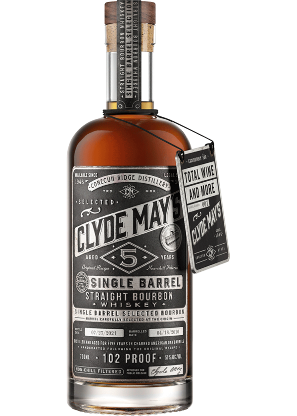 Clyde May's Straight Bourbon 5 Year Barrel Select