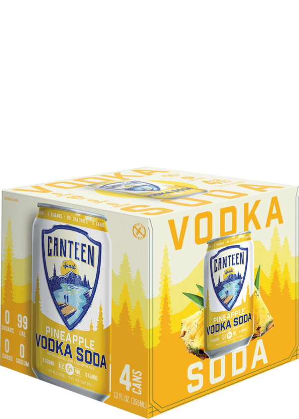 Canteen Pineapple Vodka Soda