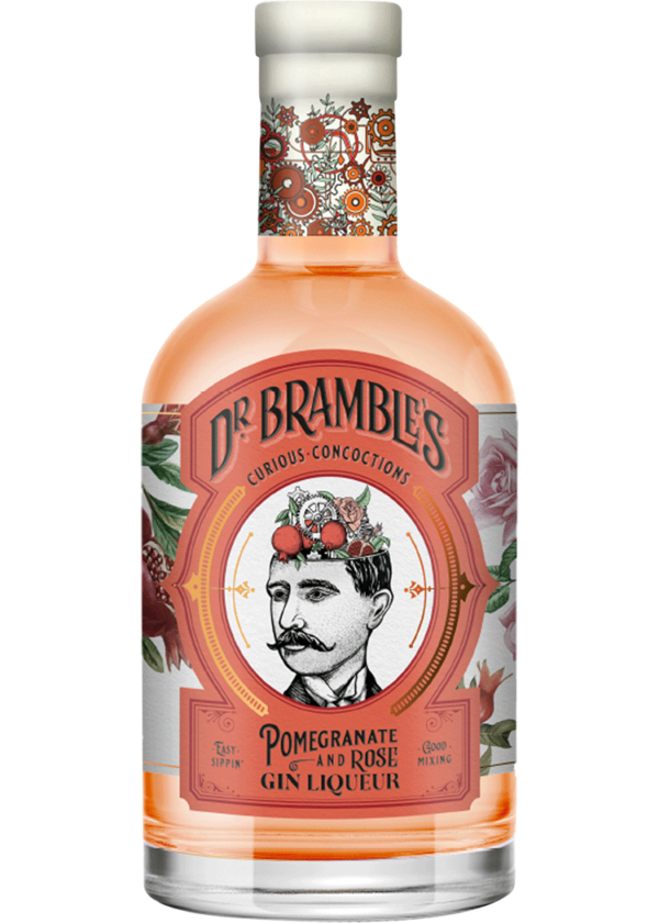 Dr Brambles Pomegranate & Rose Gin Liqueur