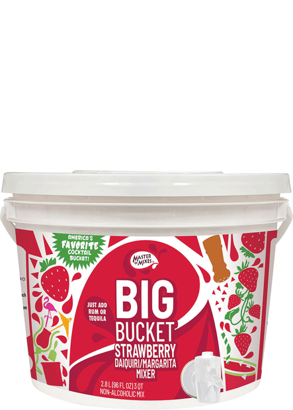 Master of Mixes Strawberry Big Bucket