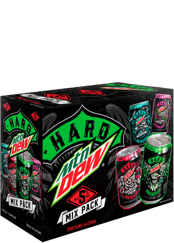 Hard Mountain Dew Variety Pack Hard Seltzer