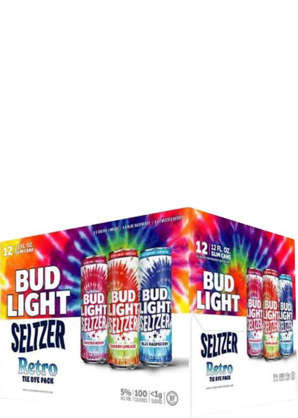 Bud Light Seltzer Retro Tie Dye Pack