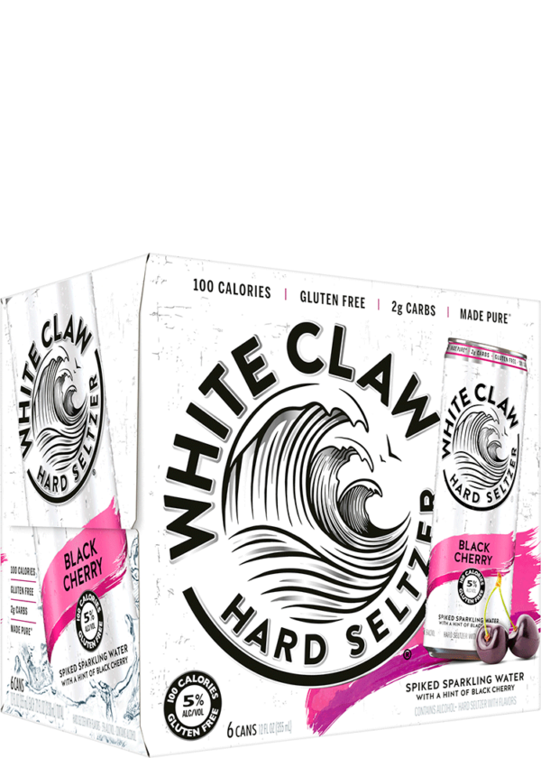 White Claw Hard Seltzer Black Cherry