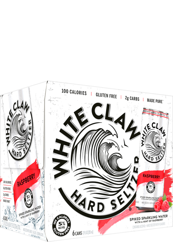 White Claw Hard Seltzer Raspberry