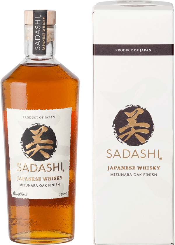 Sadashi Mizunara Oak Cask Finish Japanese Whisky