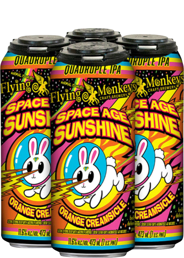 Flying Monkeys Space Age Sunshine Quadruple Ipa