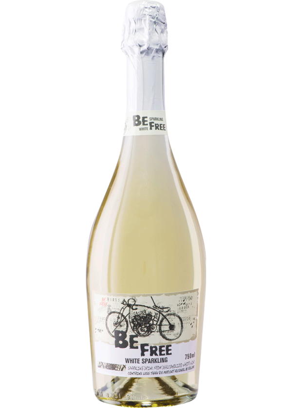 Be Free White Sparkling Non-Alcoholic Wine