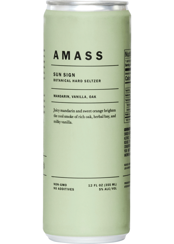 Amass Hard Seltzer Sun Sign