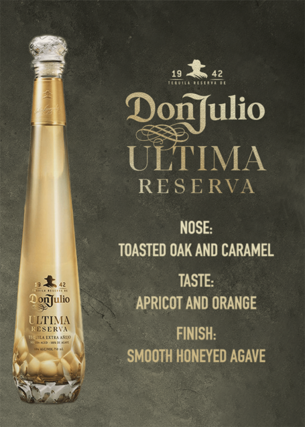 Don Julio Ultima Reserva Extra Anejo Tequila - Image 2