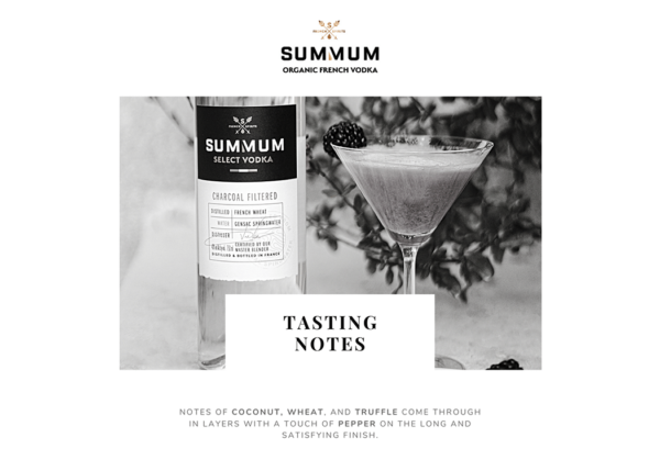 Summum Select Vodka - Image 2