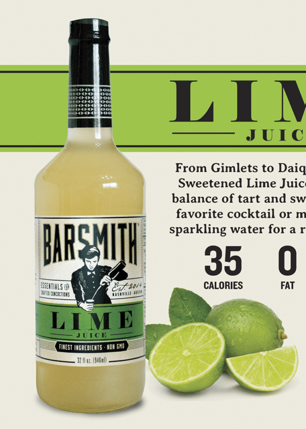 Barsmith Sweetened Lime Juice - Image 2