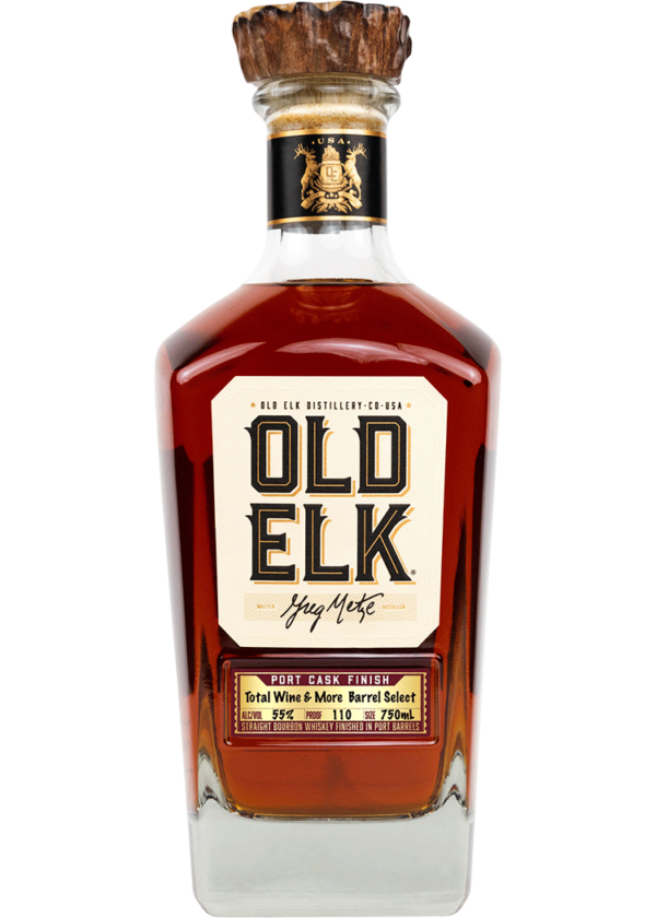 Old Elk Straight Bourbon Whiskey Tawny Port Cask Finish Barrel Select