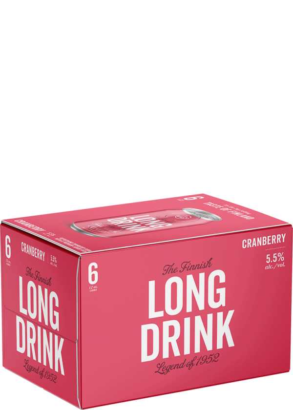 Finnish Long Drink Cranberry