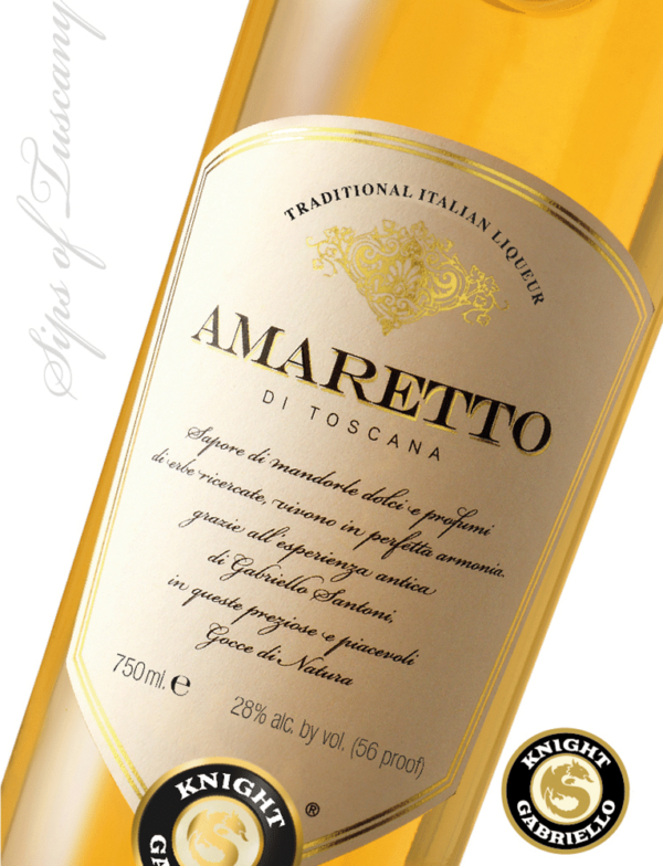 Gabriello Amaretto Di Toscana Liqueur - Image 2