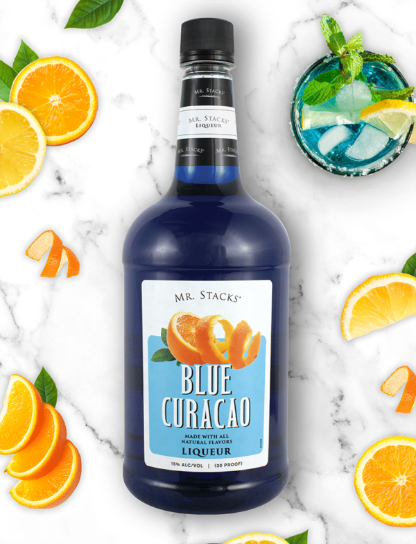 Mr Stacks Blue Curacao Liqueur - Image 3