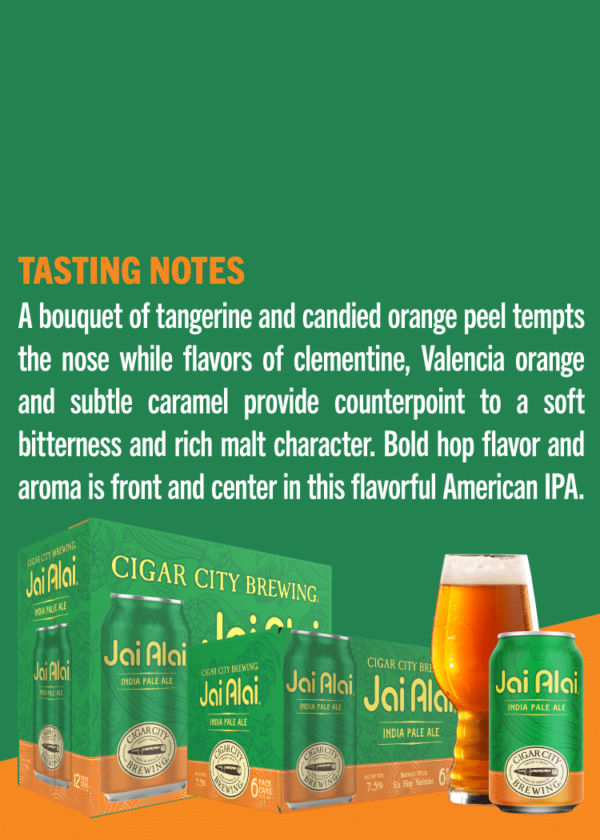 Cigar City Jai-Alai IPA - Image 3