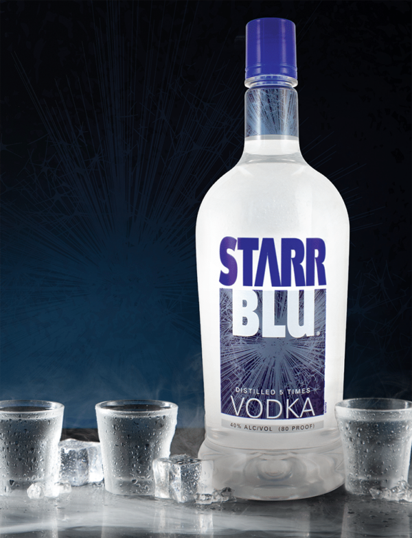 Starr Blu Vodka Plastic - Image 4