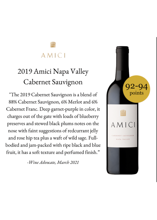 Amici Cabernet Sauvignon Napa, 2021 - Image 4