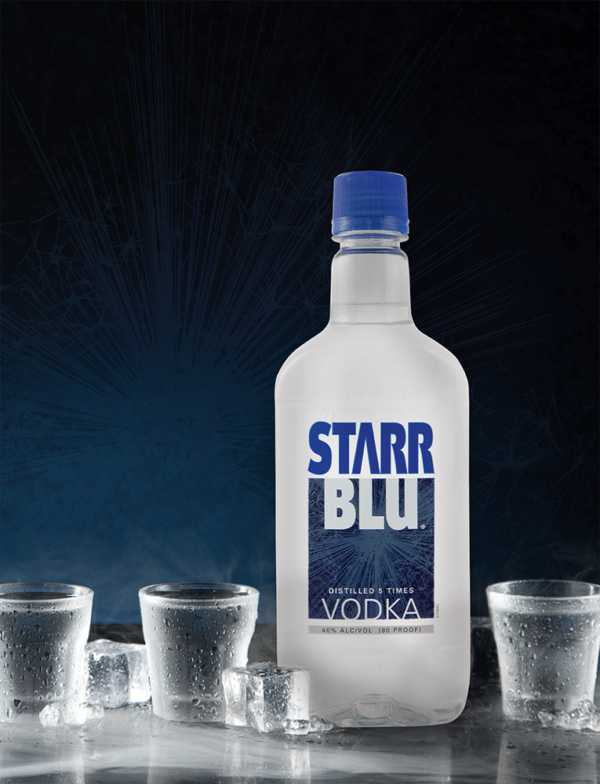 Starr Blu Vodka Plastic - Image 4