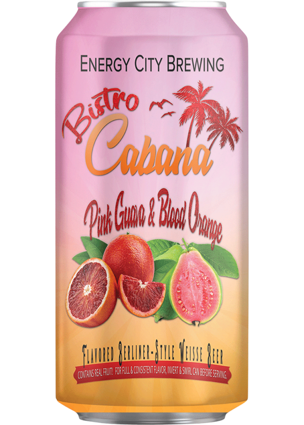 Energy City Bistro Cabana Pink Guava & Blood Orange